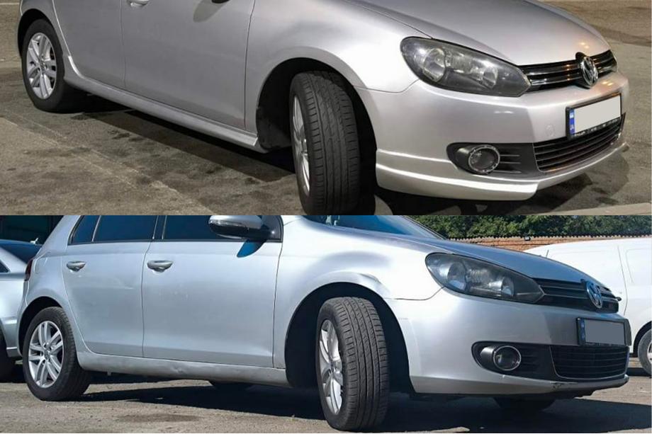 Volkswagen Golf 6 2008-2014 Praguri Laterale DPT V-1 (HB, pentru vopsit) Foto 11
