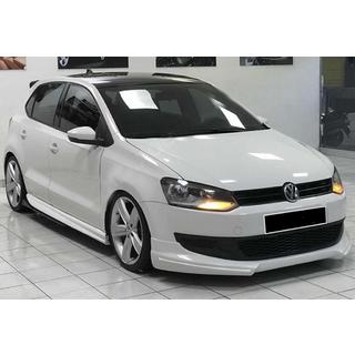 Praguri Laterale DPT V-1 (Negru Lucios) Volkswagen Polo 2010-2017 foto 1