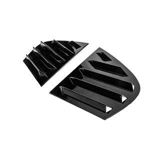 Capace geamuri spate DPT (Negru Lucios, 2buc) BMW 3 Series E90/E91 2005-2011 foto 3