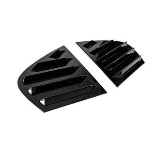 Capace geamuri spate DPT (Negru Lucios, 2buc) BMW 3 Series E90/E91 2005-2011 foto 4