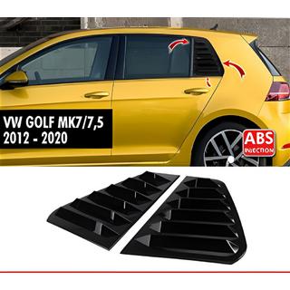 Capace Geamuri Spate DPT V-1 (Negru Lucios, 2buc) Volkswagen Golf 7/E-Golf 2012-2020