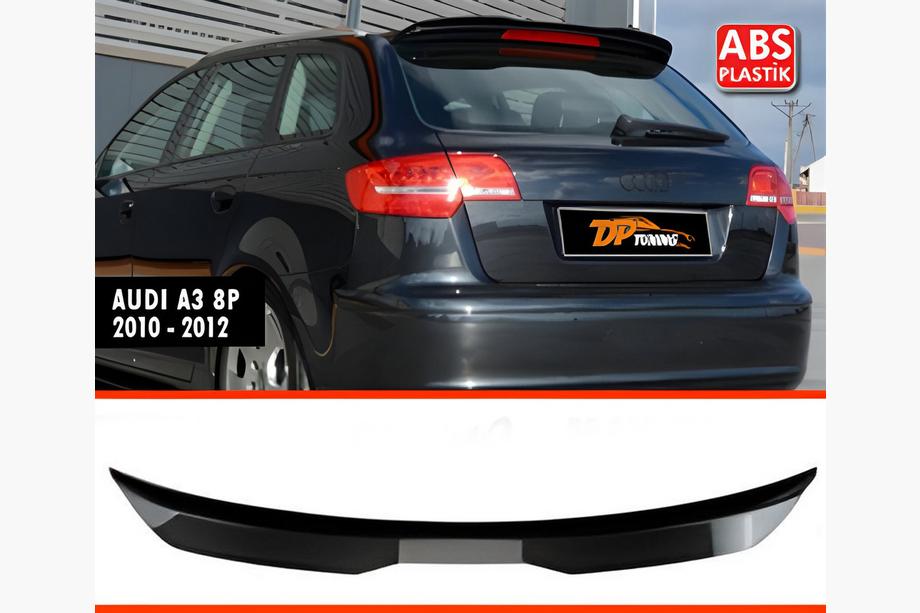 Audi A3 2003-2012 Spoiler Spate DPT V-1 (2010-2012, HB, Negru Lucios) Image