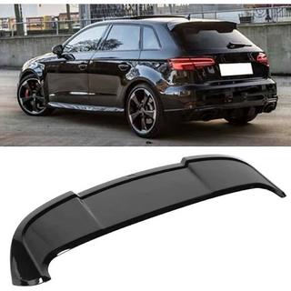 Spoiler DPT V-2 (HB, Negru Lucios) Audi A3 2012-2020 foto 2