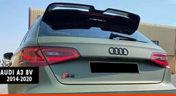Audi A3 2012-2020 Spoiler DPT V-3 (HB, 5 usi, Negru Lucios) foto 1