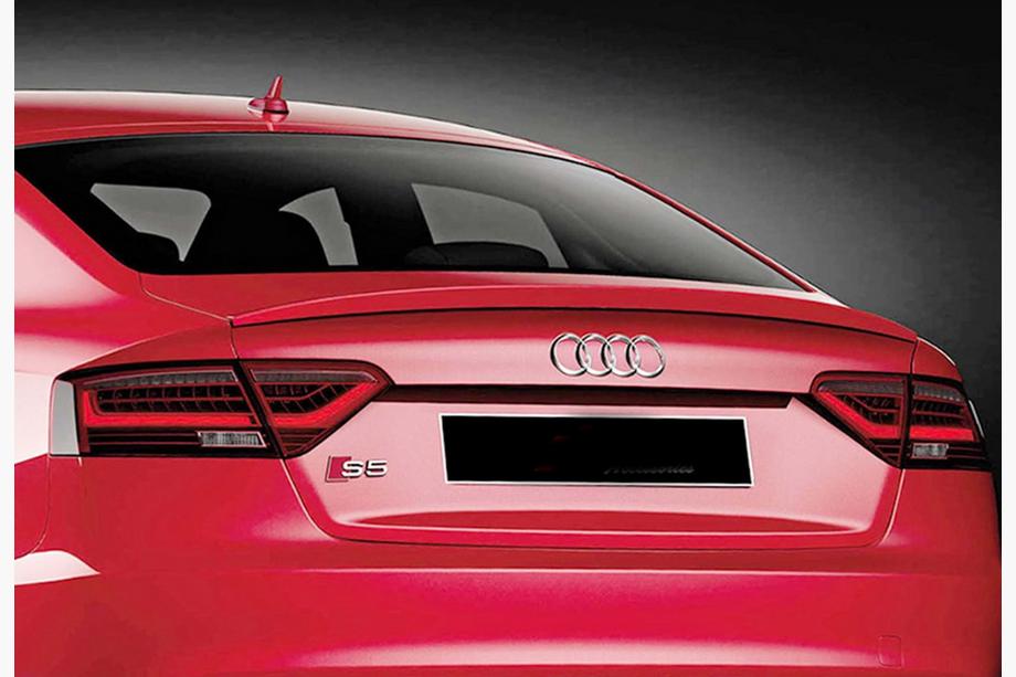 Audi A5 2007-2015 Eleron DPT V-2 (pentru Sedan, negru lucios) Foto 4