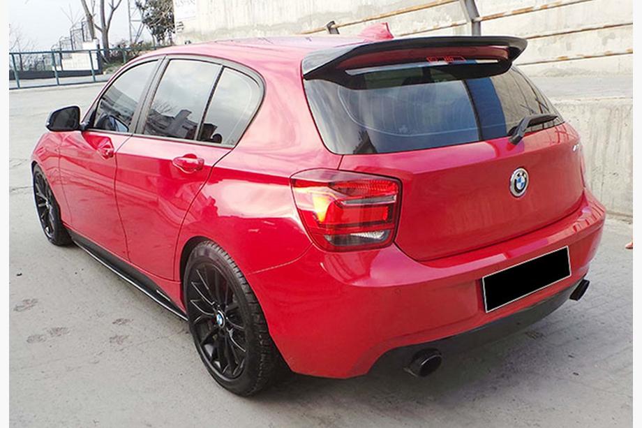 BMW 1 Series F20/F21 2011-2019 Spoiler DPT V1 (pentru F20/F21, Negru Lucios) Foto 2