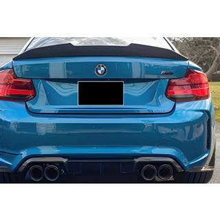 Spoiler PSM-Style (pentru F22, Negru Lucios) BMW 2 Series F22/F23 2014-2021 foto 1