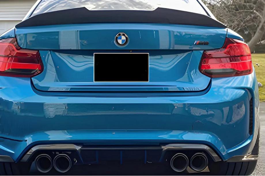 BMW 2 Series F22/F23 2014-2021 Spoiler PSM-Style (pentru F22, Negru Lucios) Image