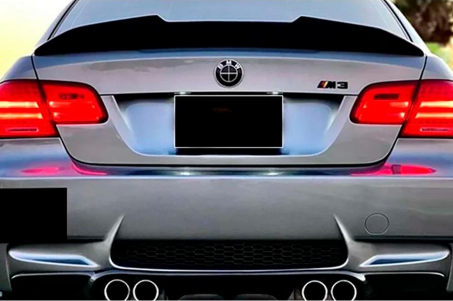 BMW 3 Series E92/E93 2006–2013 Spoiler PSM-Style (pentru E92, Negru Lucios) Image