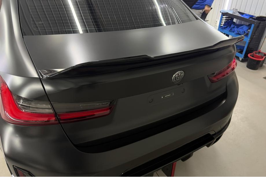BMW 3 Series G20/G21 2018- Spoiler PSM-Style (pentru G20/G80, Negru Lucios) Foto 2