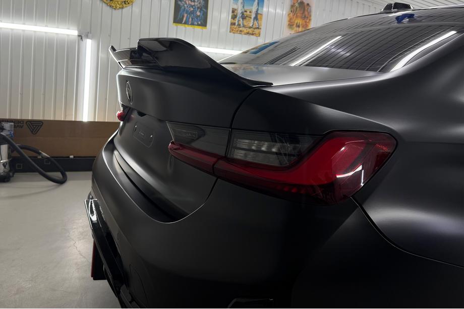 BMW 3 Series G20/G21 2018- Spoiler PSM-Style (pentru G20/G80, Negru Lucios) Foto 3