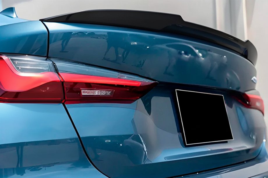 BMW 4 Series G22/23/26 2020- Spoiler M4-Style (pentru G22, negru lucios) Foto 1