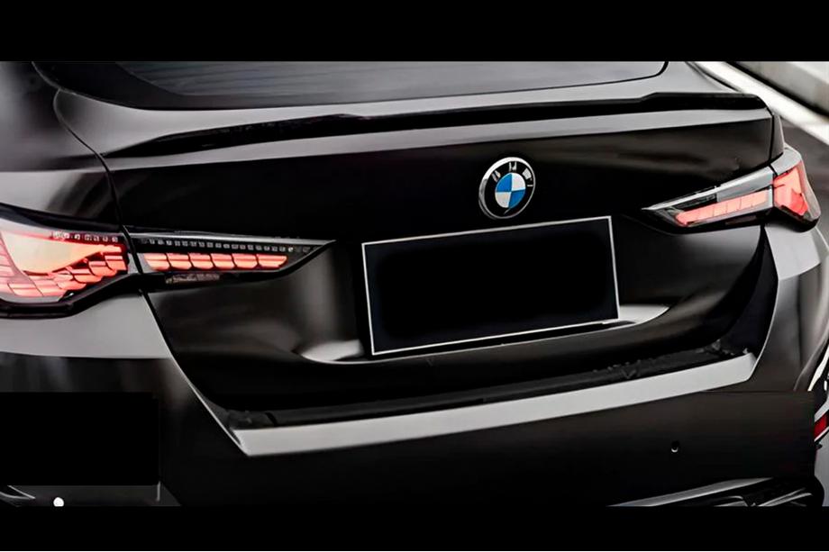 BMW 4 Series G22/23/26 2020- Spoiler M4-Style (pentru G26, negru lucios) Image