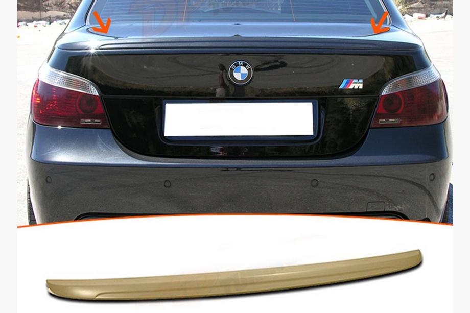 BMW 5 Series E60/E61 2003-2010 Spoiler M5-Style (grunduit pentru vopsire) Image