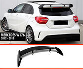 Mercedes A-class W176 2012-2018 Spoiler DPT V-2 (Negru Lucios) foto 1