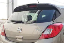 Opel Corsa D 2007-2014 Spoiler DPT (Negru Lucios) foto 1