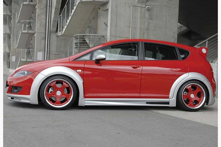 Seat Leon 2005-2012 Eleron spate DPT V-5 (2005-2009, grunduit) Foto 3
