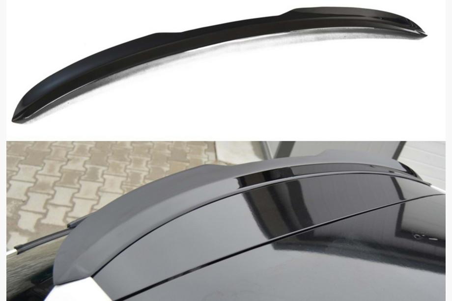 Seat Leon 2013-2020 Spoiler DPT V-8 (Negru Lucios) Image