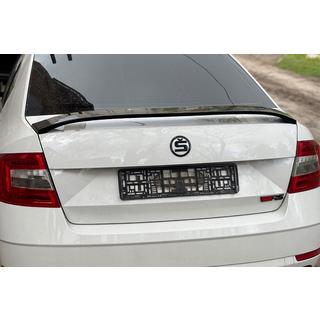 Spoiler DPT V-5 (Negru Lucios) Skoda Octavia III A7 2013-2019 foto 2