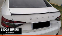 Skoda Superb 2015-2024 Spoiler DPT V-3 (2019-2024, Negru Lucios) foto 1
