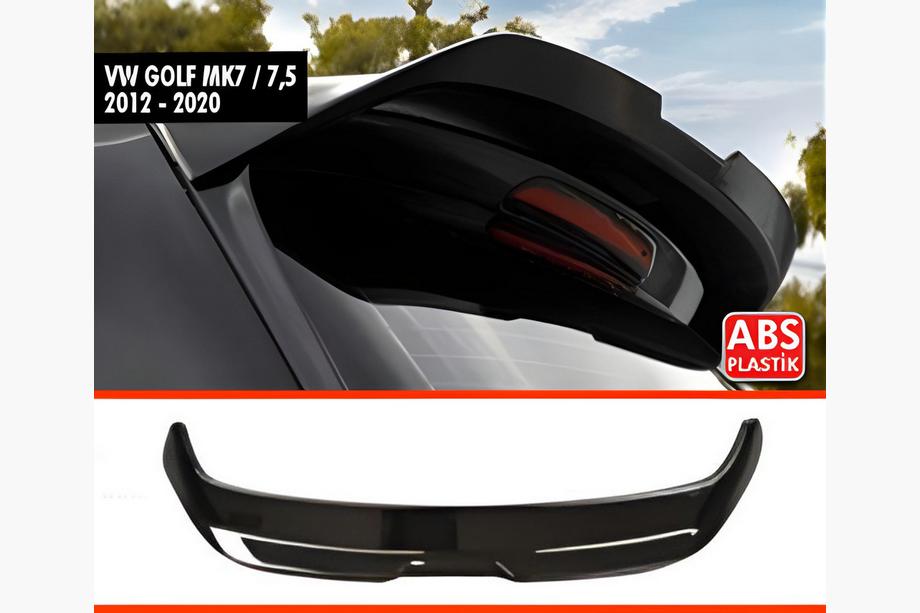 Volkswagen Golf 7/E-Golf 2012-2020 Eleron spate DPT V-5 (pentru Base HB, negru lucios) Image