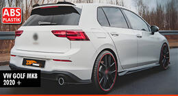 Volkswagen Golf 8 2019- Spoiler DPT V-3 (HB, Negru Lucios) foto 1