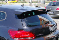 Volkswagen Scirocco 2008-2017 Spoiler Spate DPT V-3 (2008-2013, Negru Lucios) foto 2