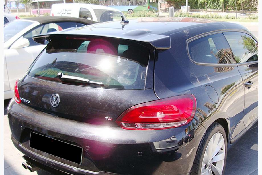 Volkswagen Scirocco 2008-2017 Spoiler Spate DPT V-3 (2008-2013, Negru Lucios) Image
