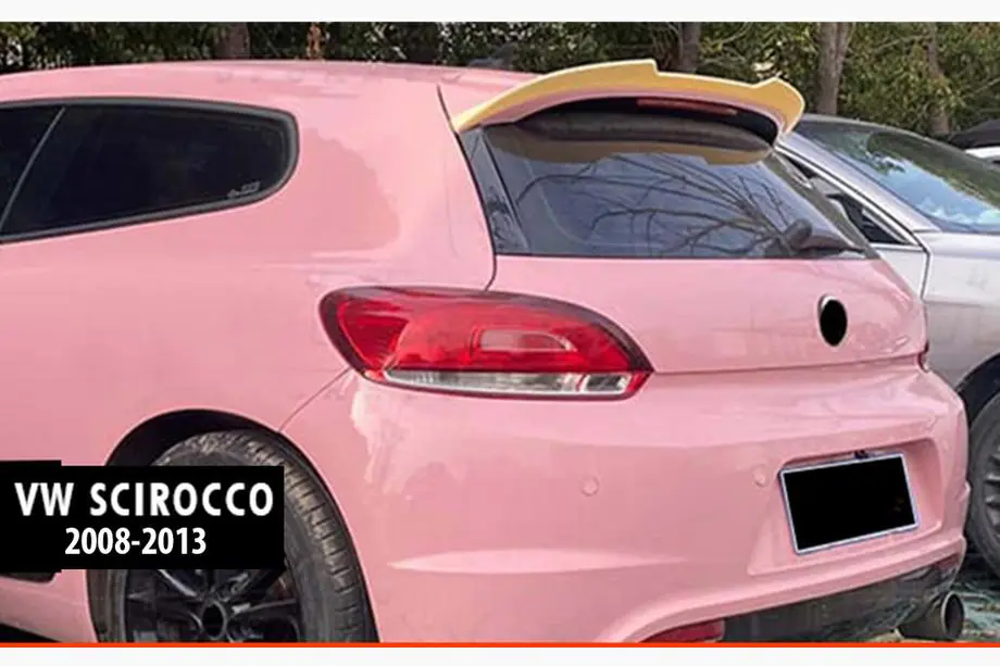 Volkswagen Scirocco 2008-2017 Spoiler Spate DPT V-5 (2008-2013, Negru Lucios) Image