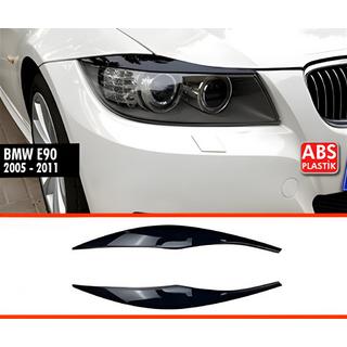 Sprancene Faruri DPT (2buc, Negru Lucios) BMW 3 Series E90/E91 2005-2011 foto 1