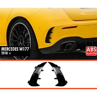 Extensii Spoiler Spate DPT (Negru Lucios) Mercedes A-сlass W177 2018-