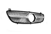 Mercedes Vito W639 2004-2014 Grila Fata Diamond Silver (2004-2010) foto 5