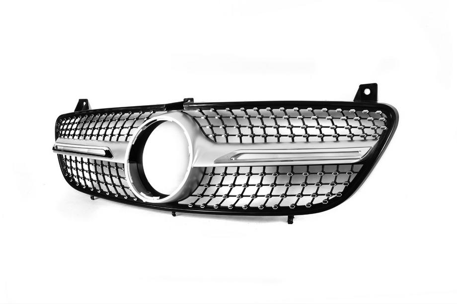 Mercedes Vito W639 2004-2014 Grila Fata Diamond Silver (2004-2010) Foto 4