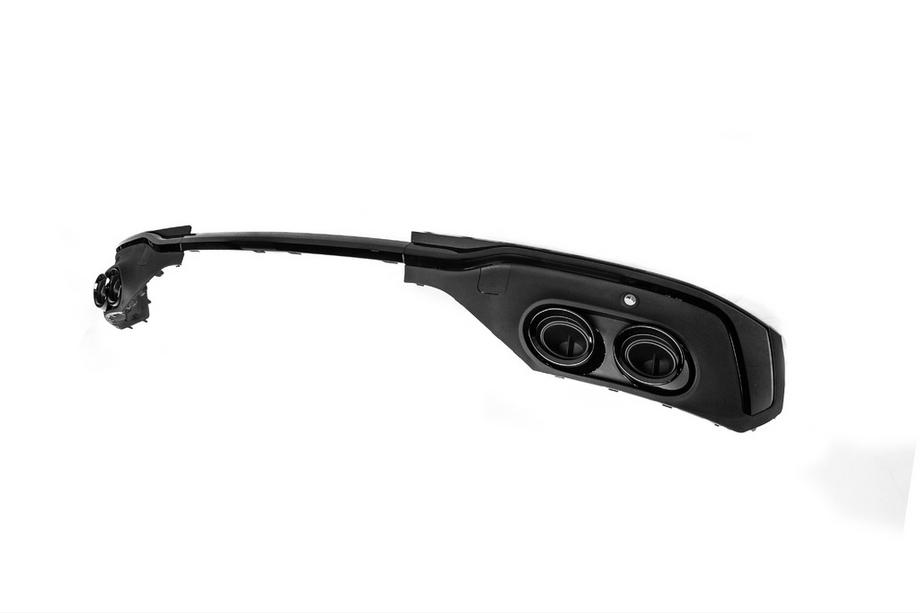 Audi Q5 2017-2025 Difuzor Spate (2020-2024, cu Tips Black) Foto 5