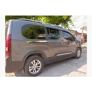 Molduri usa culisanta inox (2 buc) Toyota Proace City 2016- foto 1