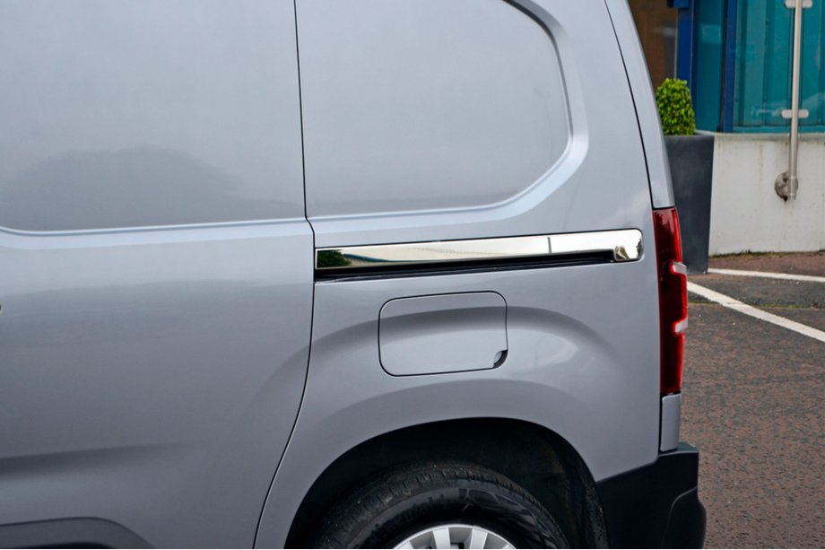 Toyota Proace City 2016- Molduri usa culisanta inox (2 buc) Foto 5