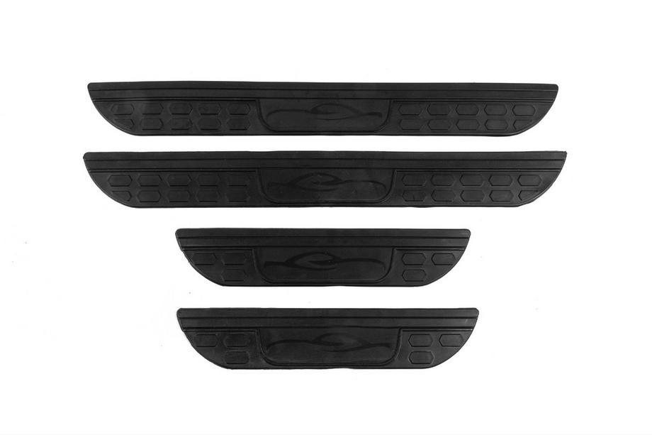 Mitsubishi Outlander 2012-2021 Protectii praguri DPT (2015-2021) (ABS) (4buc) (negru mat) Foto 2