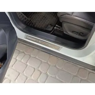 Protectii prag universale BMW M Performance V-1 (4 buc, inox) foto 4