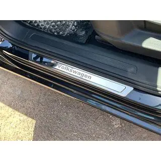 Protectii universale praguri Volkswagen V-1 (4 buc, inox) foto 2