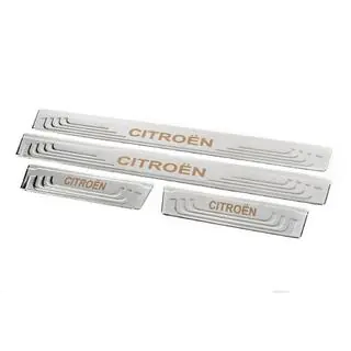 Protectii universale praguri Citroen V-2 (4 buc, inox) foto 3