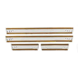Protectii universale praguri Citroen V-2 (4 buc, inox) foto 4