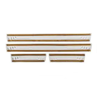 Protectii prag universale Ford V-2 (4 buc, inox) foto 4