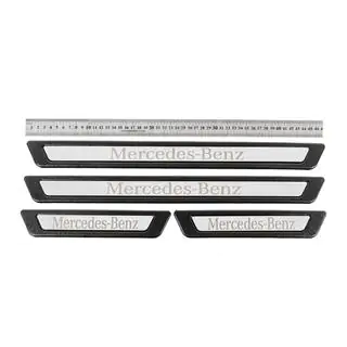 Protectii prag universale Mercedes V-3 (4 buc, inox)