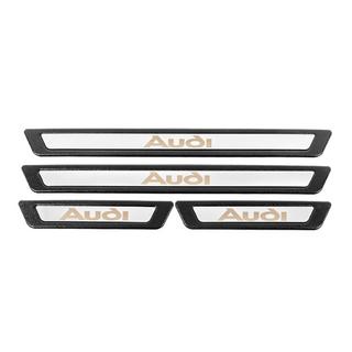 Protectii prag universale Audi V-3 (4 buc, inox) foto 2