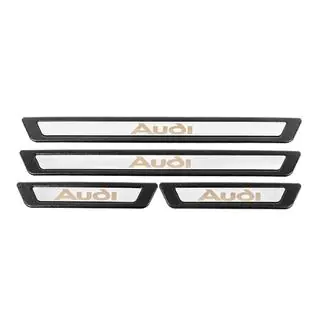 Protectii prag universale Audi V-3 (4 buc, inox) foto 2