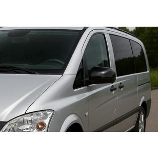 Capace Oglinzi Negre (2010-2014, Otel Inoxidabil) Mercedes Vito W639 2004-2014 foto 1