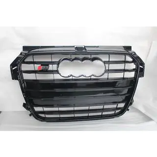 Grila fata S-Style V-2 (2010-2014, neagra cu crom)