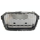 Audi A1 2010-2018 Grila Fata RS-Style (2010-2014, neagra cu crom) foto 1