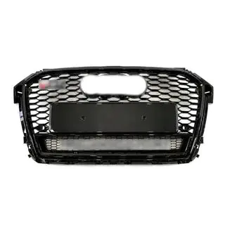 Grila Fata RS-Style cu Inscription Quattro (2014-2018, neagra) foto 1