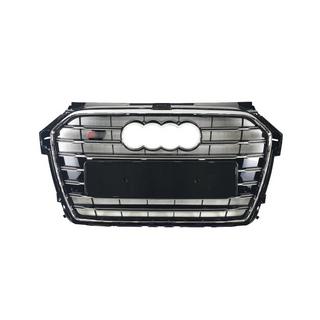 Grila fata S-Style (2014-2018, neagra cu crom) foto 2